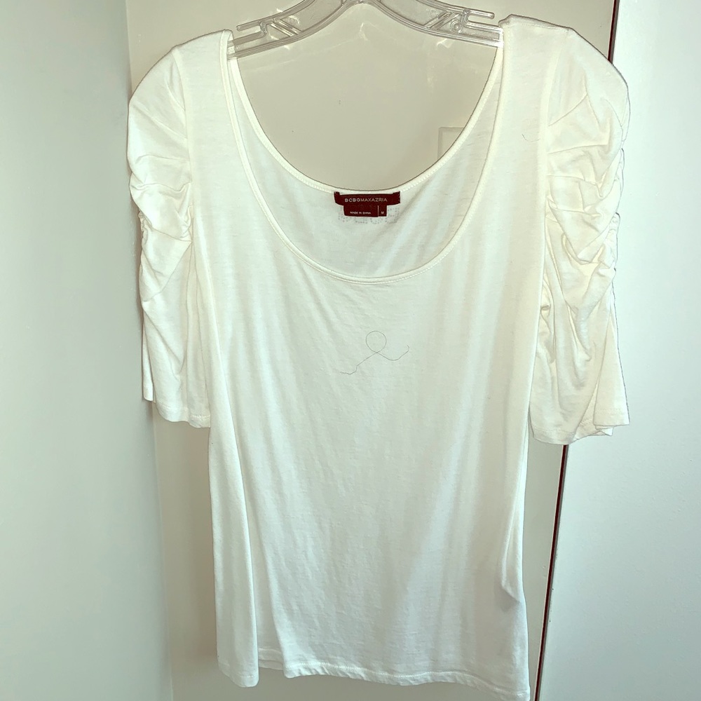 Bcbg Ruffled sleeve top